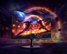 Monitor para jogos Samsung Odyssey. A empresa lançará em breve telas para jogos de 24,5 polegadas com tecnologia QD-OLED.