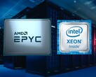 Espera-se que o AMD EPYC Genoa seja baseado em 5nm enquanto o Intel Sapphire Rapids Xeon tem 10nm. (Fonte da imagem: AMD/Intel/ANS - editado)