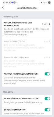 Aplicativo Amazfit Active 2