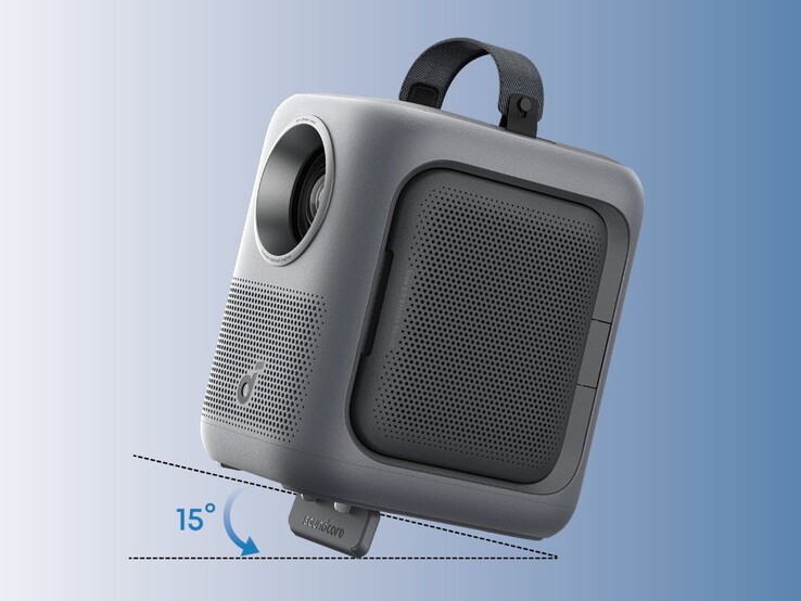 O projetor inteligente Anker soundcore Nebula P1i