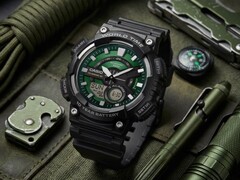 O novo relógio AEQ110W-3A2V da Casio