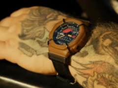 Um novo vídeo mostra o próximo relógio G-Shock x Baklava GA-2100X (na foto). (Fonte da imagem: bambambaklava via Instagram)