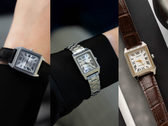 O Casio LTP-B150D-7BJF com pulseira de aço, ao lado dos modelos LTP-B150L-7B1JF e LTP-B150L-7B2JF.