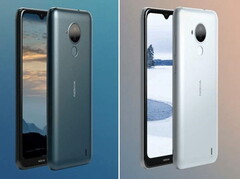 Espera-se que o Nokia C30 chegue em duas cores. (Fonte de imagem: Nokiapoweruser)