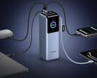 Novo banco de energia Ugreen 25000mAh com cabo e visor