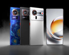 O Nubia Z80 Ultra em suas várias cores de lançamento global. (Fonte da imagem: Nubia)