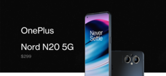 O N20 5G já está disponível desbloqueado. (Fonte: OnePlus)
