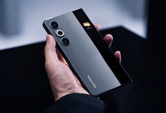 O Tecno Phantom Ultimate com tela rolável será demonstrado novamente no MWC. (Imagem: Tecno)