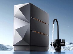 O purificador Yunmi Viomi Super 2 Max Water Purifier oferece água parada e com gás. (Fonte da imagem: Yunmi)