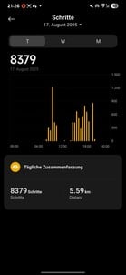 Atividade da Xiaomi Smart Band 10