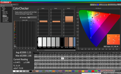 ColorChecker após a calibração