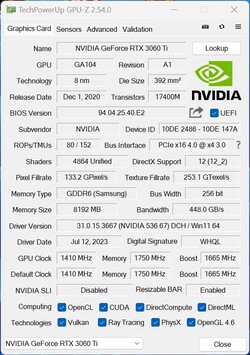 Máximo de PCIx x4 3.0 via Thunderbolt