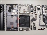O Huawei Mate 40 RS pós-teardown. (Fonte: Bilibili via SeekDevice)