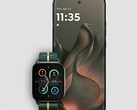 O Motorola Edge 2025 e o Moto Watch Fit. (Fonte da imagem: Motorola)