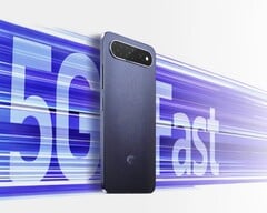 O smartphone itel Citi 300 5G conta com uma bateria de 5.000 mAh