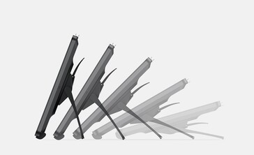 É possível fazer vários ajustes ergonômicos,