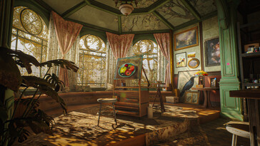 Imagem do jogo 12, Memory Lane, mostrando um ambiente. (Fonte da imagem: Steam)