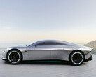 La Mercedes Vision AMG è costruita sulla piattaforma AMG.EA, il cui lancio è previsto per il 2025. (Fonte: Mercedes-AMG)