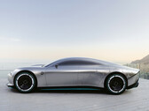 A Mercedes Vision AMG é construída sobre a plataforma AMG.EA, que deve ser lançada em 2025. (Fonte da imagem: Mercedes-AMG)