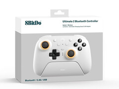 O 8BitDo Ultimate 2 Bluetooth custa um pouco mais do que o 8BitDo Ultimate 2 Wireless. (Fonte da imagem: 8BitDo)