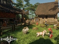 Arte promocional oficial de Enshrouded 1.0.