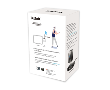 D-Link faz uma ponte aérea VR especificamente para a Meta Quest 2. (Fonte: D-Link)