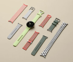 Prevê-se que o Pixel Watch 2 seja lançado com um design familiar, como o antecessor na foto. (Fonte da imagem: Google)