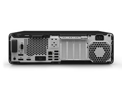 HP Elite SFF 800 G9 - Atrás. (Fonte de imagem: HP)