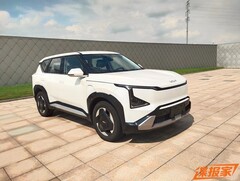 Imagens da versão de produção do Kia EV5 teriam sido vazadas (Fonte da imagem: Autohome)