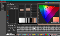 ColorChecker antes da calibração