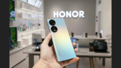 Um &#039;Honor 70&#039; na natureza. (Fonte: Weibo)