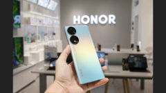 Um 'Honor 70' na natureza. (Fonte: Weibo)