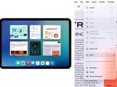 o iPadOS 26 apresenta o novo design Liquid Glass do Apple para o iPad. (Fonte da imagem: Apple)