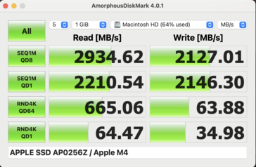 Marca de disco MacBook Air 13 M4