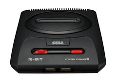 O Mega Drive Mini 2 empacota mais jogos que seu predecessor, mas em um chassi menor. (Fonte da imagem: SEGA)