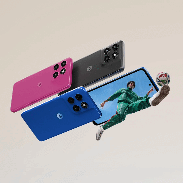 O Moto G77 Power.