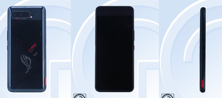 O telefone Asus ROG 4/5 oferecerá uma tela secundária de matriz AniMe. (Fonte da imagem: Digital Chat Station no Twitter)