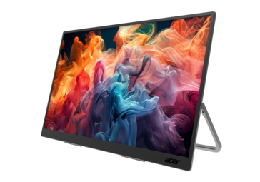 Monitor Acer PM191Q E com seu suporte embutido. (Fonte da imagem: Acer)