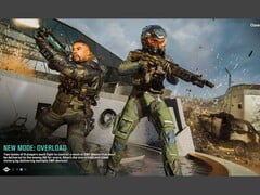 Captura de tela vazada do modo de jogo Overload do Black Ops 7. (Fonte da imagem: CharlieIntel on XCancel)