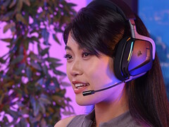 A série de fones de ouvido para jogos Corsair Void V2 Max Wireless oferece aos jogadores conexões simultâneas de 2,4 Ghz e Bluetooth com Dolby Atmos Spatial Audio. (Fonte da imagem: Corsair)