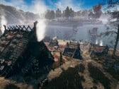 Uma imagem que mostra uma cidade e edifícios em Frozenheim.