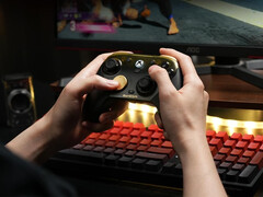 O GameSir G7 Pro em Golden Ombre. (Fonte da imagem: GameSir)