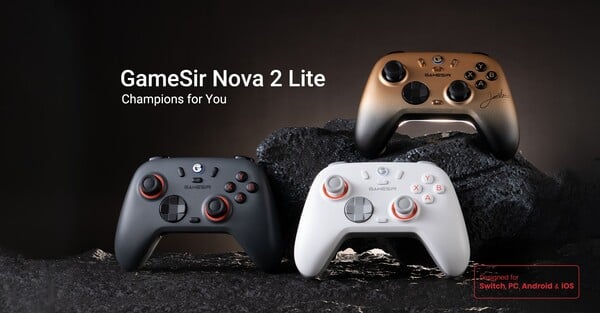 O GameSir Nova 2 Lite agora está disponível em uma terceira cor. (Fonte da imagem: GameSir)