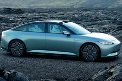 Alta tecnologia, mas sem futuro: O protótipo Afeela 1 EV da Sony Honda Mobility não será produzido em série.