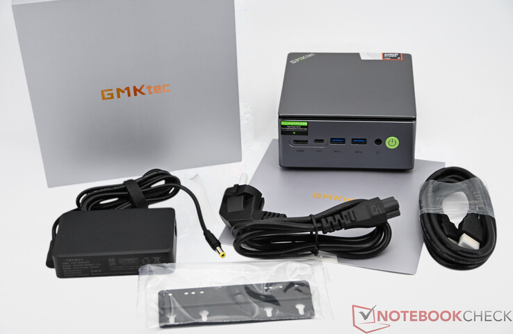 Escopo de fornecimento do GMKtec NucBox M7 Ultra
