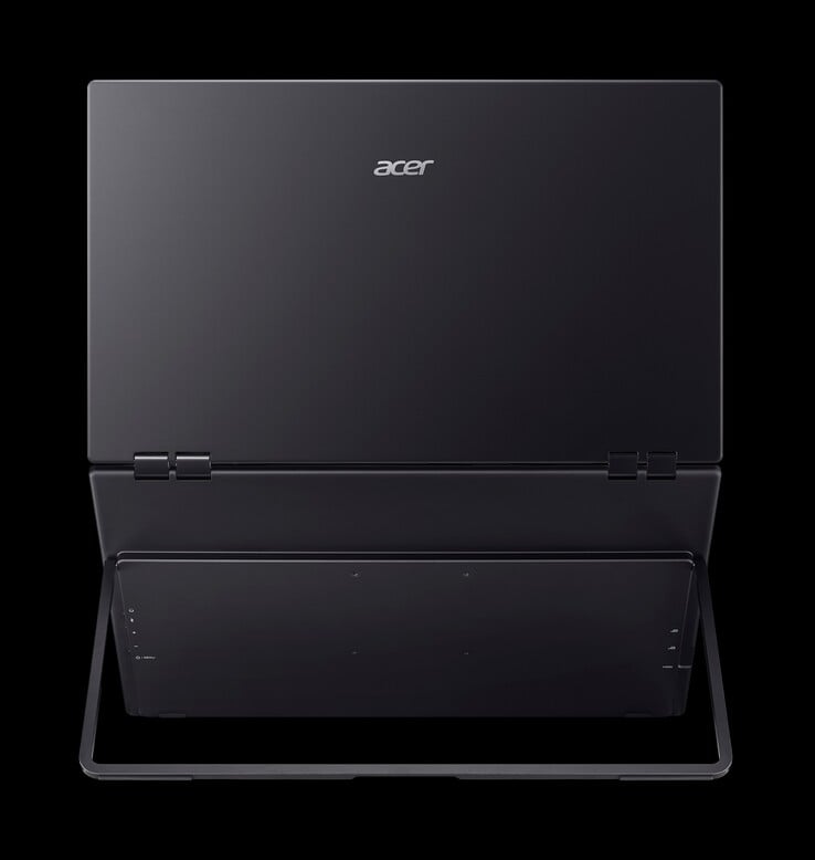 Vista traseira do Acer PD243Y E. (Fonte da imagem: Acer)