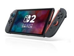 Unidade portátil Nintendo Switch 2 com os controles Joy-Con vermelho e azul. (Fonte da imagem: Nintendo)