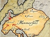 Mapa da província de Hammerfell, do universo de The Elder Scrolls.
