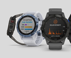 A Garmin agora trouxe a série Fenix 6 para a versão Beta 25.86, entre outros smartwatches. (Fonte da imagem: Garmin)