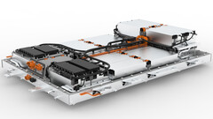 Os fabricantes de EV já podem pedir uma bateria de estado sólido de 350 Wh/kg (imagem: Ganfeng)